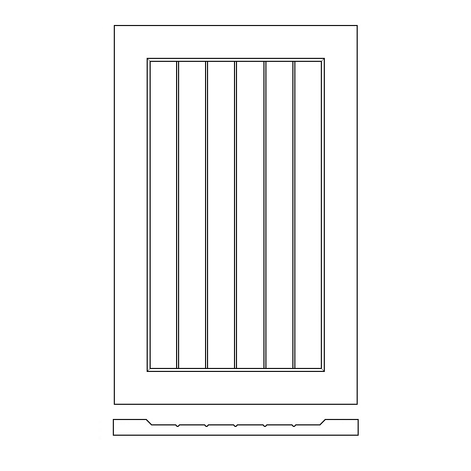 Routed door design 8